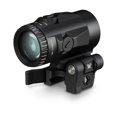 VOR MICRO 3X MAGNIFIER W/ QUICK RELEASE FLIP MOUNT