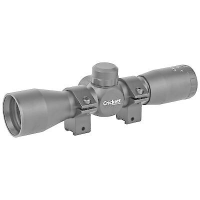 KEY CRICKETT 4X32 COMP SCP W/RINGS