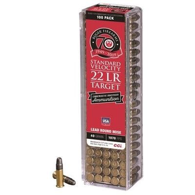 CCI 22LR 40GR LRN RUGER 70TH EDITION STANDARD VELOCITY