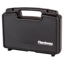 FLAM 14" PISTOL CASE BLACK PLASTIC