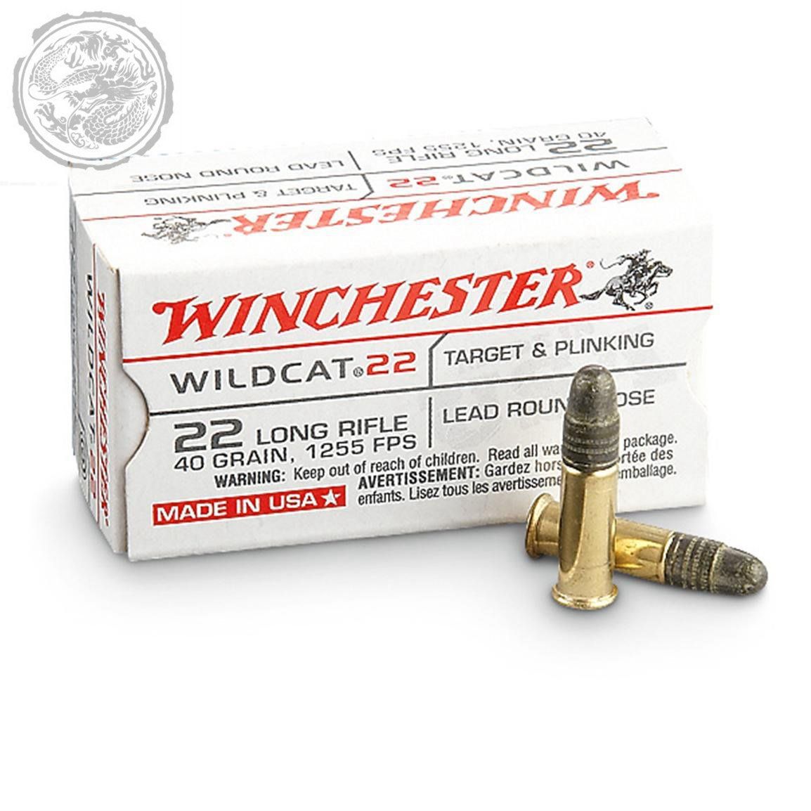 WIN WILDCAT 22LR 40GR LRN WILDCAT BRICK