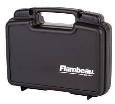 FLAM 10.5" PISTOL CASE BLACK PLASTIC