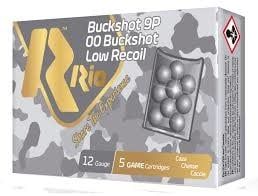 RIO 12GA 2-3/4&quot; 9PELLET 00 BUCK 5PK