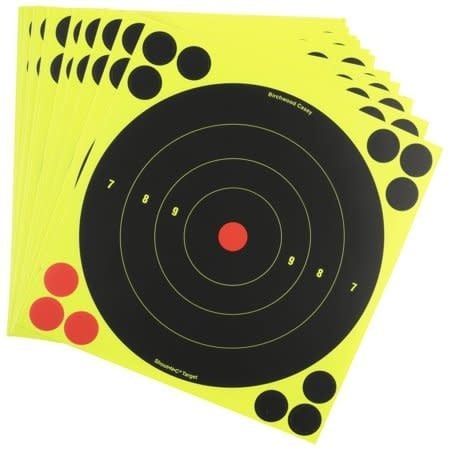 BWC SHOOT-N-C 6&quot; CIRCLE TRGT 12PK W/ 144 REPAIR PASTERS