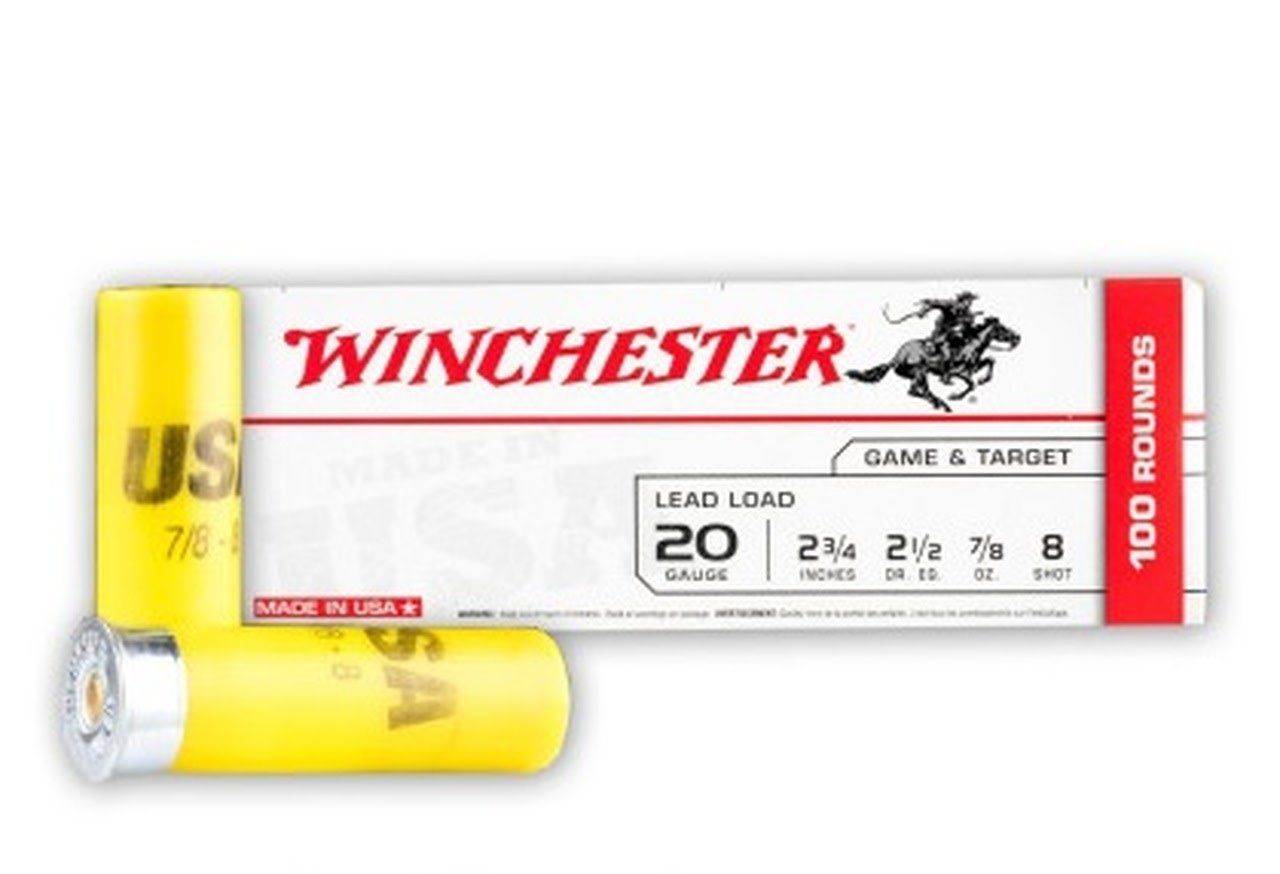 WIN 20GA 2-3/4" 7/8oz #8 UNIVERSAL USA 100PK