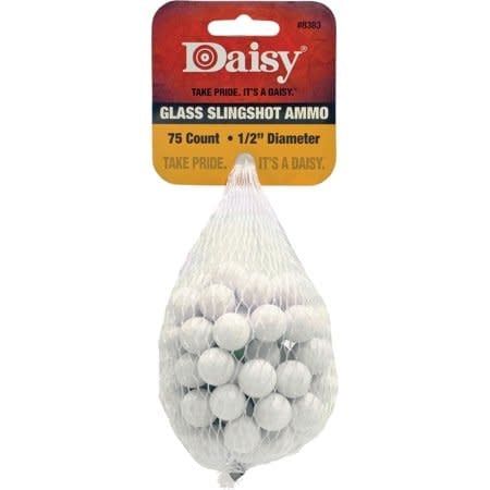 DAISY GLASS SLINGSHOT AMMO 1/2" 72PK