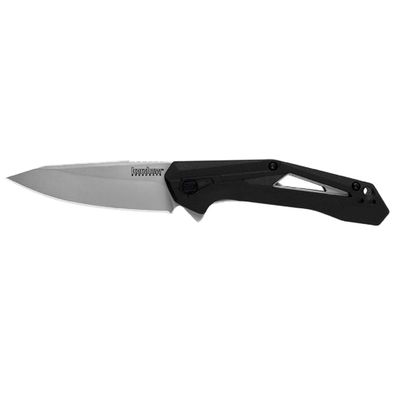 KER AIRLOCK BLK/SS FOLDING KNIFE W/ BELT CLIP