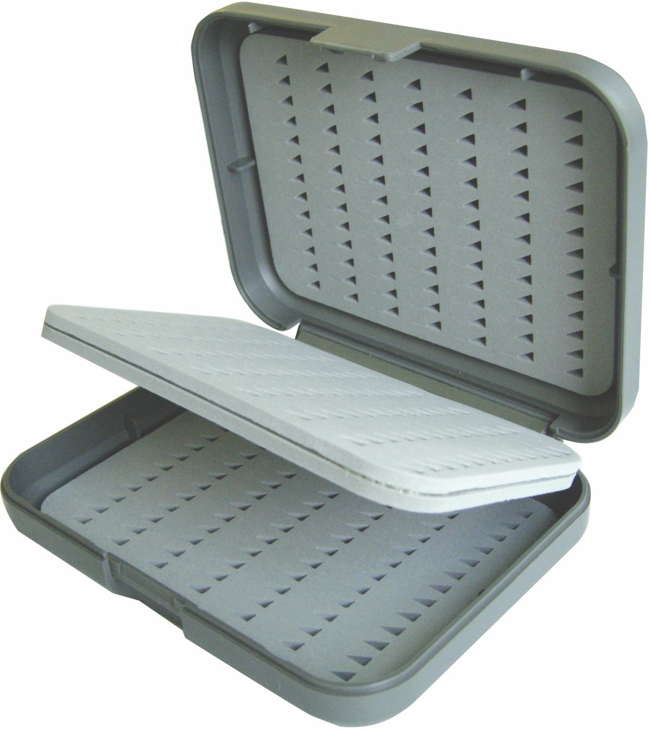 DRAGONFLY FLIP SLIT FOAM FLY BOX GREY