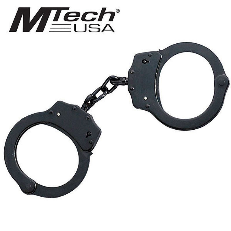 MT LAW ENFORCE SELF DEFENSE HANDCUFFS BLACK