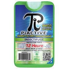 PIACTIVE DEET FREE INSECT REPELLENT 40ml