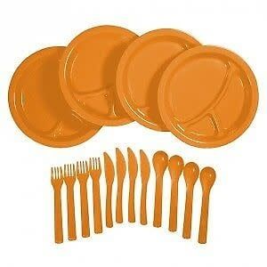UST PICNIC 4 PERSON SET 16PC ORANGE