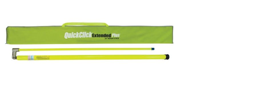 USED QUICK CLICK EXTENDED PLUS 20&#39; HEIGHT STICK