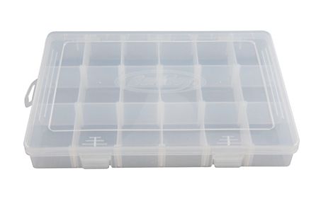 BERK 1490 TACKLE TRAY 14"X8.5"X2" CLEAR
