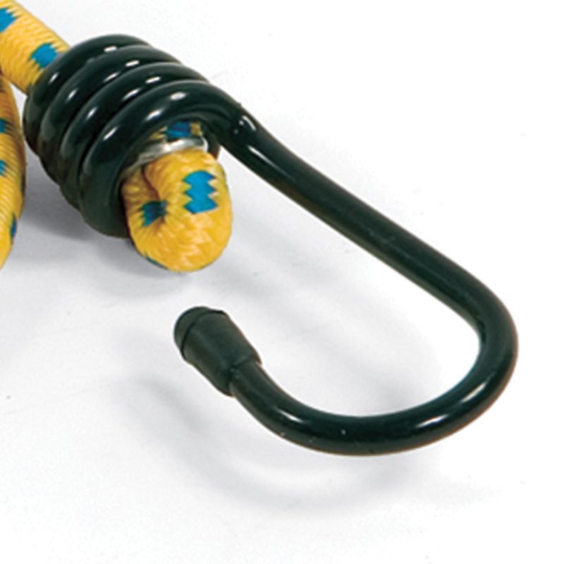 GH BUNGEE CORD HOOK 1/8&quot; W/ CRIMPLE CLIP 2PK