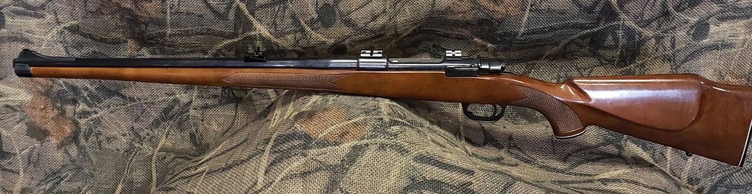 USED INTERARMS MARK X 7X57 WOOD BOLT