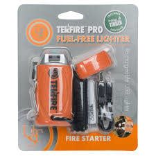 UST TEKFIRE PRO FUEL FREE LIGHTER ORANGE