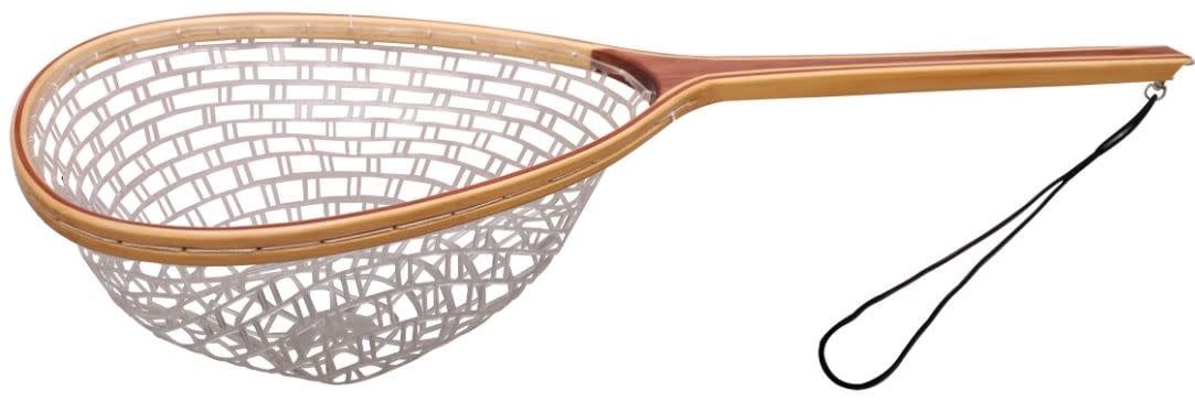 AMUND WOODEN CLEAR RUBBER LANDING NET  24"