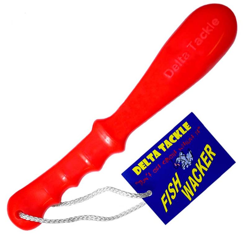 DELTA FISH WACKER 11&quot; RED