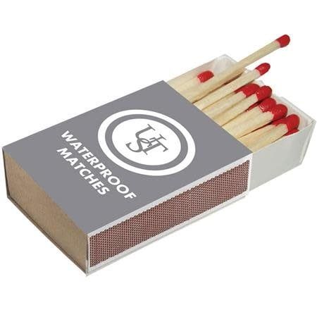 UST WATERPROOF MATCHES 4PK