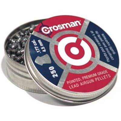 CROS PREMIER POINTED .177CAL 7.4GR PELLETS 250PK