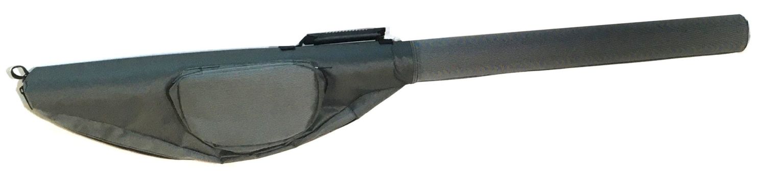 TXL SPINNING ROD CASE 51"X2" GREY CHECK W/ POUCH