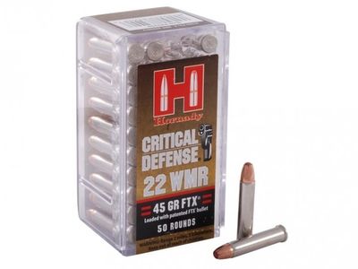HOR CRITICAL DEFENSE 22 WMR 45GR FTX