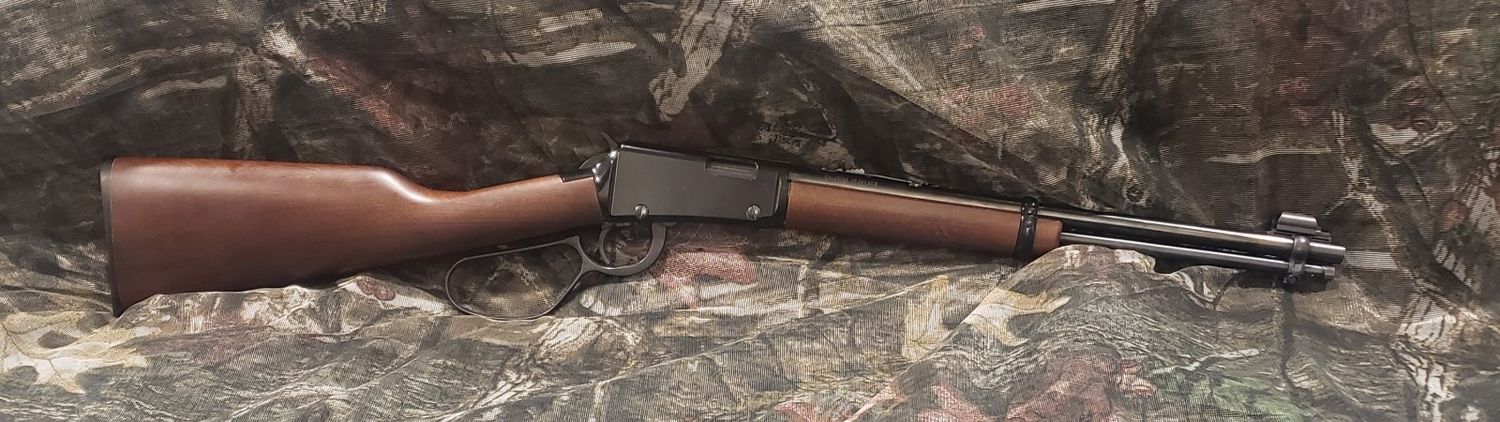 USED HEN H001L .22 RF WOOD LEVER