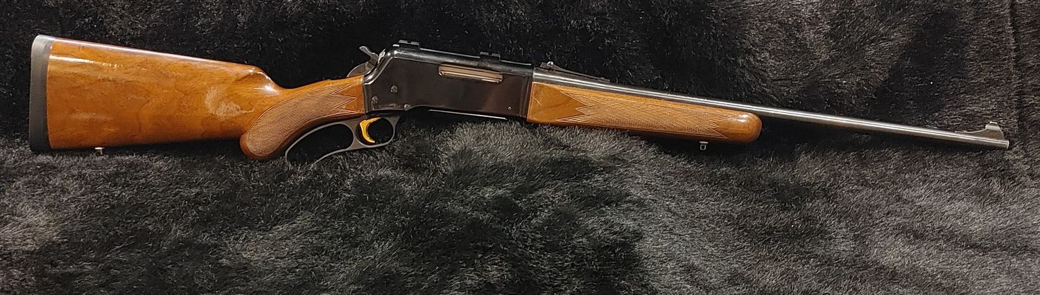 USED BRWN BLR 243WIN WOOD LEVER