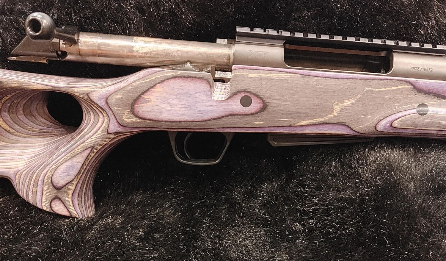 USED WIN XPR 338WIN WOOD BOLT W/ MUZZLE BREAK