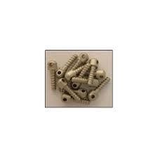 GROVTEC 1/2" SATIN NICKLE WOOD SWIVEL SCREW single