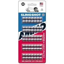 TRUMARK 3/8&quot; STEEL SLINGSHOT AMMO 70PK