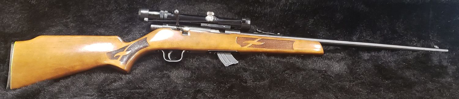 USED LAKEFIELD MARK II 22LR WOOD BOLT PKG