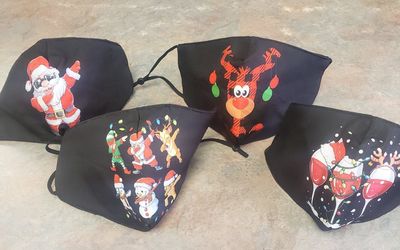 SWSI X-MAS CLOTH FACE MASKS
