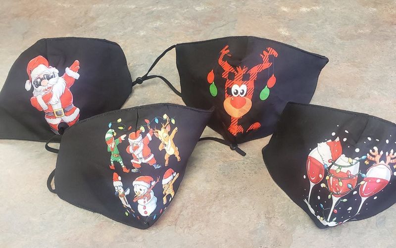 SWSI X-MAS CLOTH FACE MASKS