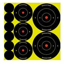 BWC SHOOT-N-C 1&quot; /2&quot; / 3&quot; TARGET 132PK