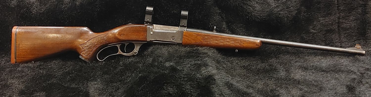 USED SAV 99 A 308WIN WOOD LEVER