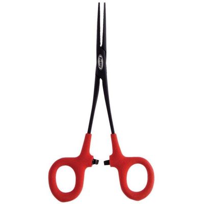 BERK HEMOSTAT PLIERS 6" W/ RED GRIP