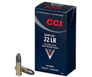 CCI QUIET-22 22LR 40GR LRN single
