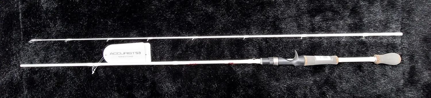 QUA ACCURIST S3 CAST ROD 2PC 6' 6" MEDIUM BLACK
