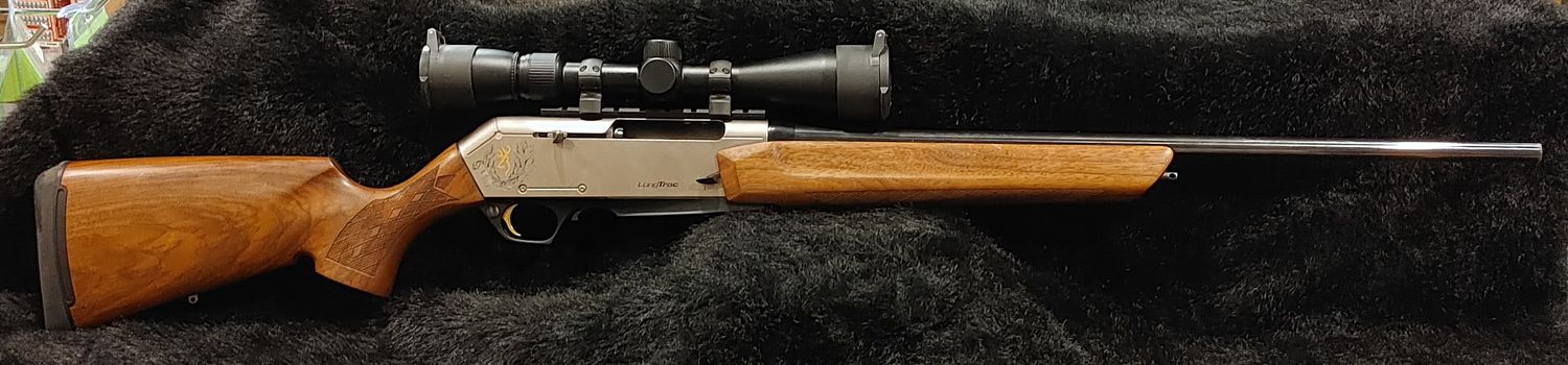 USED BROWN BAR LONGTRAC 30-06SPRG SS/WOOD SEMI PKG