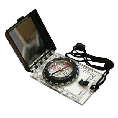 UST FOLDING MAP COMPASS &quot;NAVIGATION&quot;  W/ ADJ DECLINATION