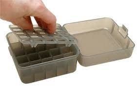 MTM FLIP TOP 25RND SHOTGUN AMMO BOX (S25D-11)
