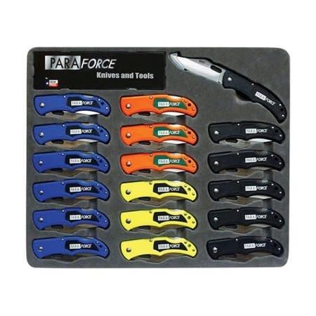 ACCU PARAFORCE 3&quot; FOLDING KNIFE ASST COLOR