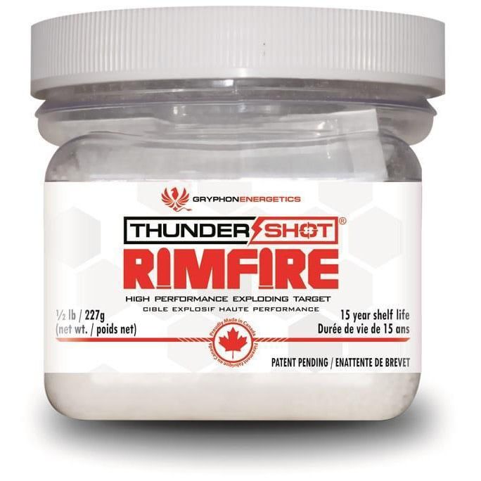 GE THUNDER SHOT RIMFIRE EXPLODING TARGET 1/2# single