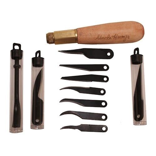 BTI UNCLE HENRY DLX WOOD CARVING KIT