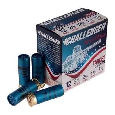 CHAL TARGET LOAD 12GA 2-3/4&quot; 1-1/8oz #7.5 1200FPS case