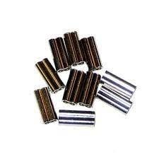 SCOTTY CONNECTOR SLEEVES DOUBLE BARREL BRASS 10PK