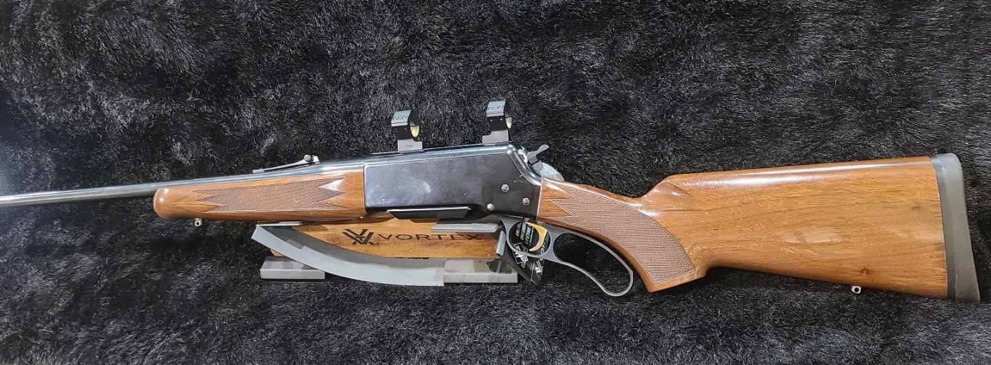 USED BROWN BLR 325WSM W/ RINGS