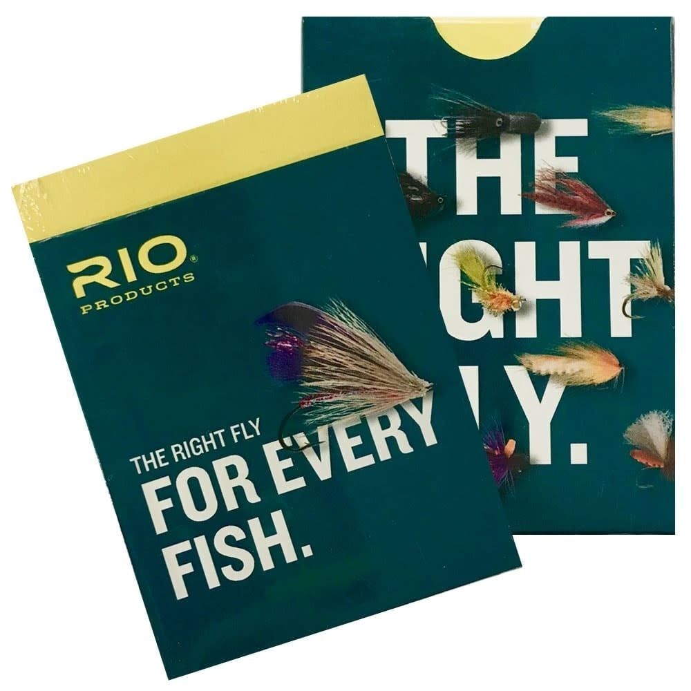 RIO &quot;THE RIGHT FLY FOR EVERY FISH&quot; PLAYING CARDS