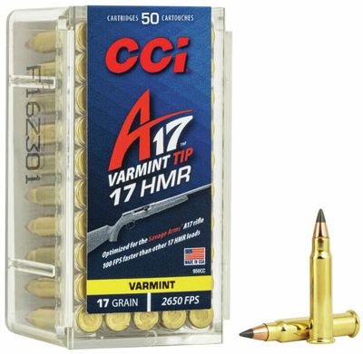 CCI A17 17HMR 17GR VARMINT TIP single